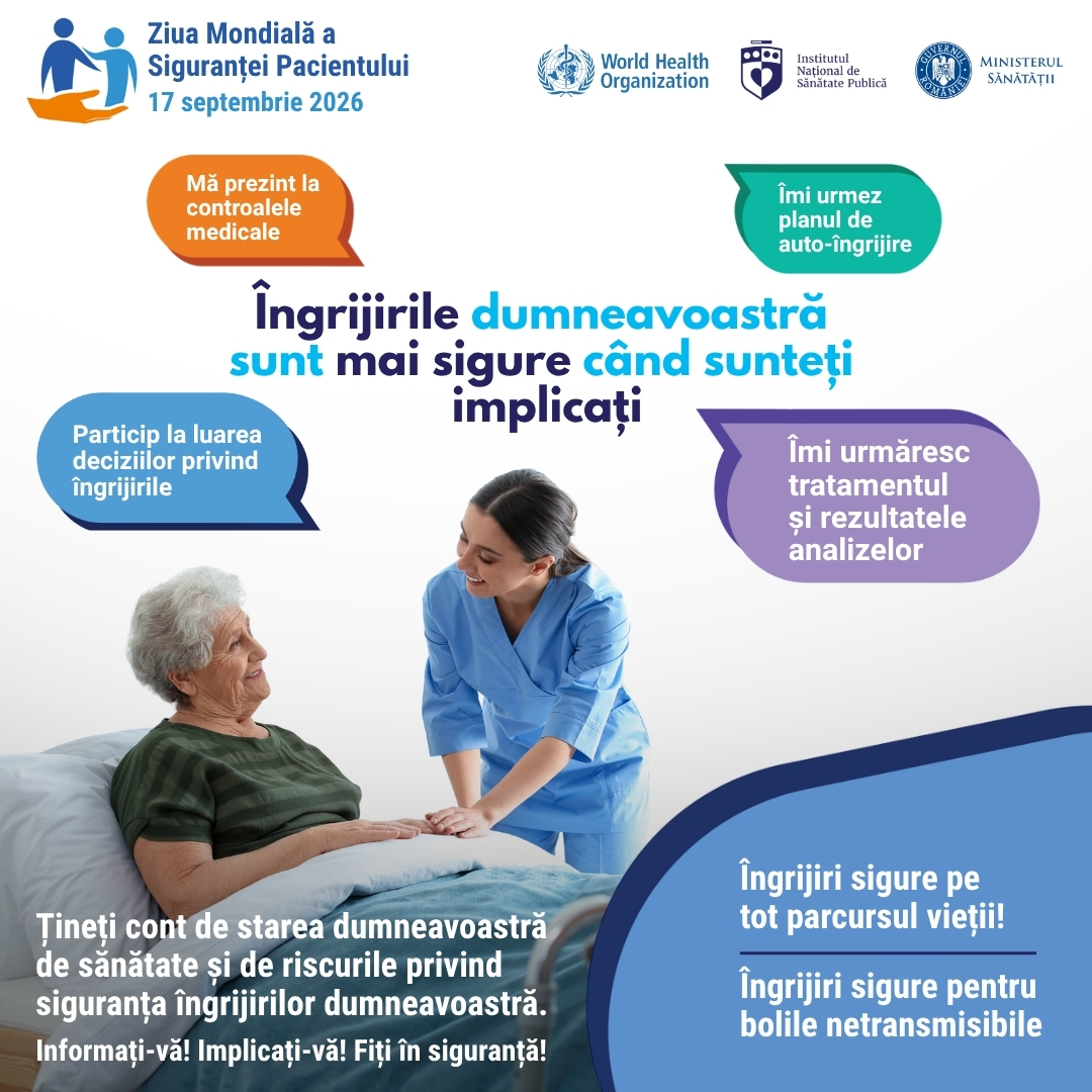 Ziua Mondială a Siguranței Pacientului